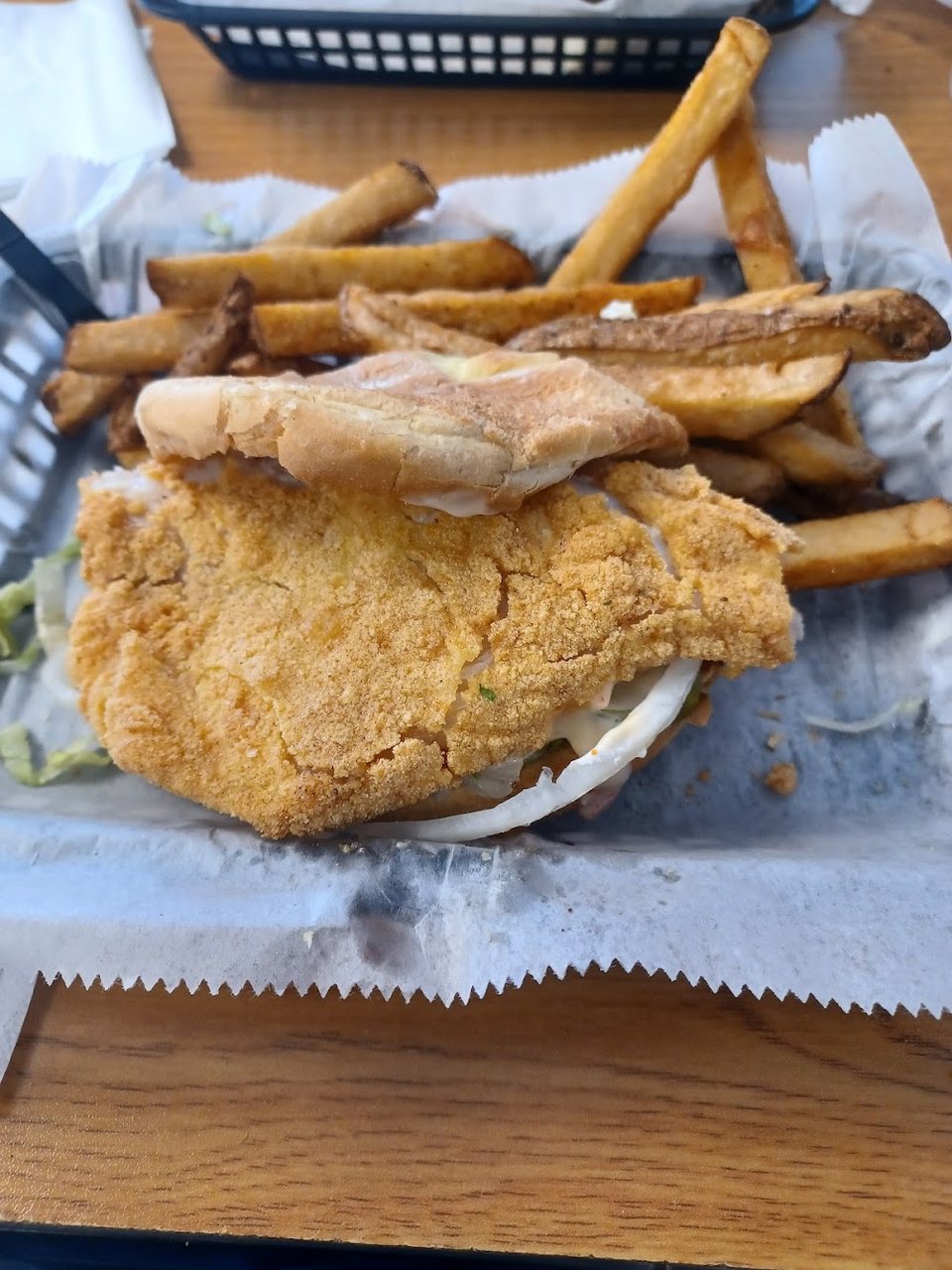 Fried Grouper Sandwich